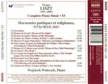 CD Franz Liszt: Harmonies Poétiques Et Religieuses 117599