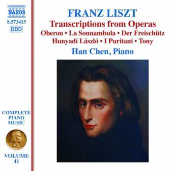 Album Franz Liszt: Klavierwerke Vol.41 - Transcriptions From Operas