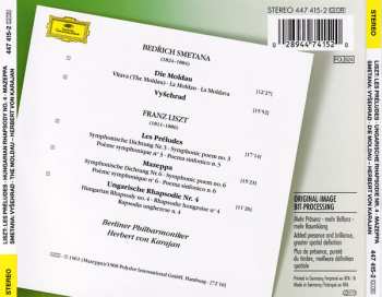 CD Franz Liszt: Les Préludes · Mazeppa · Ungarische Rhapsodie No. 4 · Vyšehrad · Die Moldau 44883