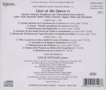 2CD Franz Liszt: Liszt At The Opera VI 336549