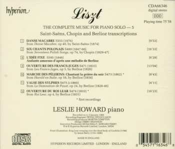 CD Franz Liszt: Liszt Transcriptions 324337