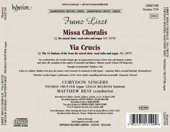 CD Franz Liszt: Missa Choralis • Via Crucis 318801