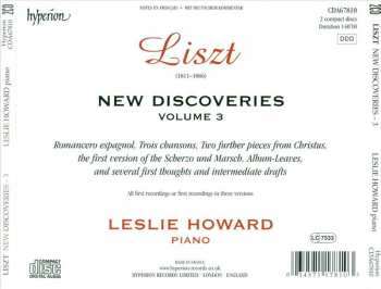2CD Franz Liszt: New Discoveries Volume 3 304716