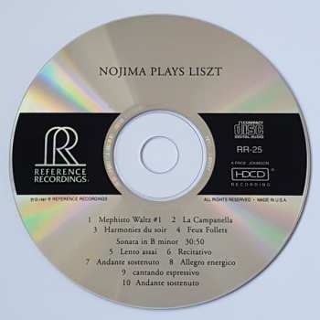 CD Franz Liszt: Nojima Plays Liszt 448090