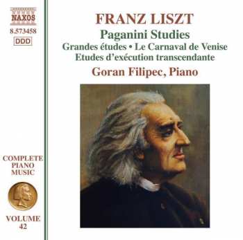 Album Franz Liszt: Paganini Studies