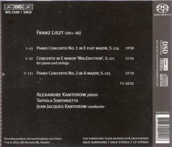SACD Franz Liszt: Piano Concertos - Malédiction 179567