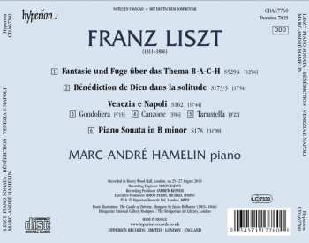CD Franz Liszt: Piano Sonata, Bénédiction, Venezia e Napoli 337285