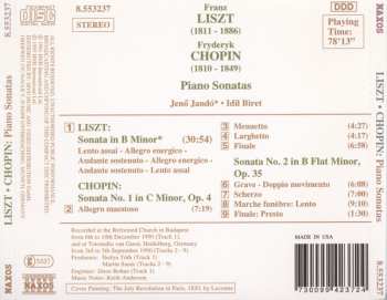 CD Franz Liszt: Piano Sonatas 407966
