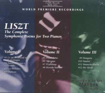 Franz Liszt: Sämtliche Symphonische Dichtungen Für 2 Klaviere