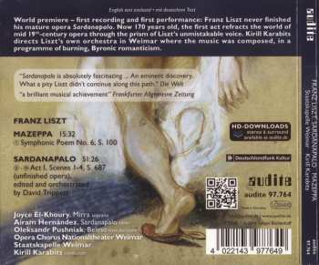 CD Franz Liszt: Sardanapalo, Mazeppa 154757