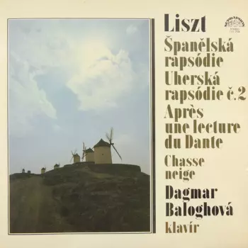 Franz Liszt: Spanelska Rapsodie, Uherska Rapsodie C.2, Apres Une Lecture Du Dante, Chasse Neige