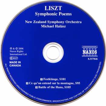 CD Franz Liszt: Symphonic Poems 264944