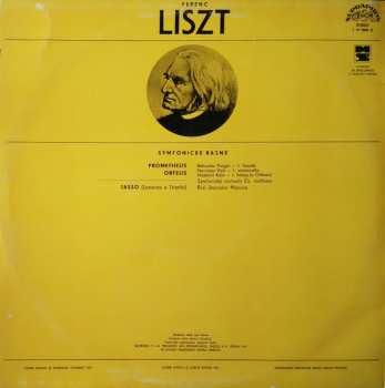 LP Franz Liszt: Prometheus / Orpheus / Tasso (Symfonické Básně) 53013