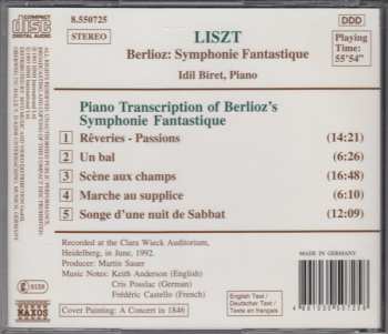 CD Franz Liszt: Symphonie Fantastique (Piano Transcription) 281295
