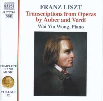 Album Franz Liszt: Transcriptions From Operas By Auber And Verdi