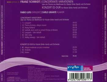 CD Franz Schmidt: Concertante Variationen • Konzert Es-Dur 529697