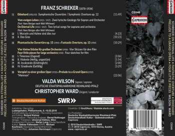 CD Franz Schreker: On Eternal Life; Fantastic Overture; Ekkehard; Prelude To A Grand Opera; Four Little Pieces 122571