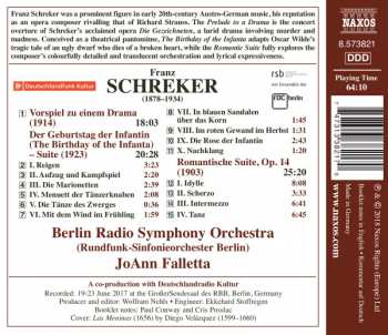 CD Franz Schreker: The Birthday Of The Infanta - Suite 185970