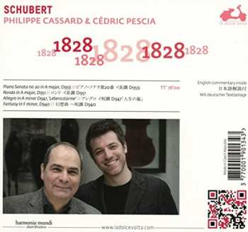 CD Franz Schubert: 1828 - Sonata D959 + Piano Duets 227948