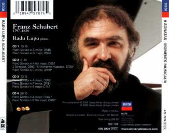 4CD Franz Schubert: 9 Piano Sonatas, Moments Musicaux 45283