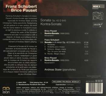 CD Franz Schubert: Sonata Op. 42 D 845 • Kontra Sonate 524335