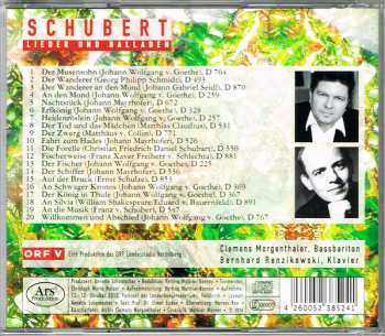 CD Franz Schubert: Lieder Und Balladen 442529