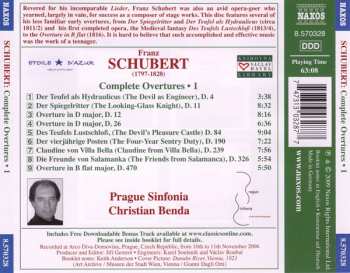CD Franz Schubert: Complete Overtures • 1 152178