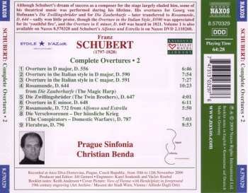 CD Franz Schubert: Complete Overtures • 2 148214