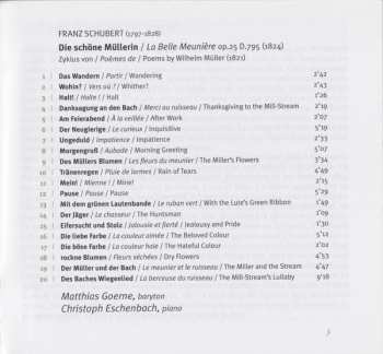 CD Franz Schubert: Die Schöne Müllerin 258218