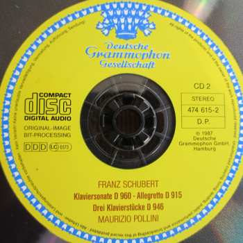 2CD Franz Schubert: Die Späten Klaviersonaten = The Late Piano Sonatas (D 958 • 959 • 960) / 3 Klavierstücke D 946 / Allegretto D 915 45244
