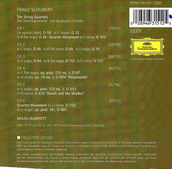 6CD/Box Set Franz Schubert: The String Quartets 45063