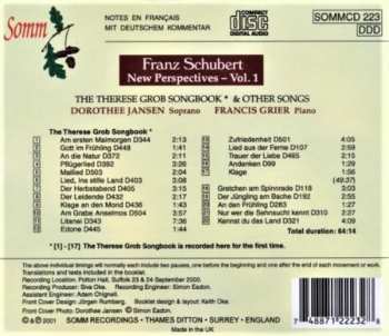 CD Franz Schubert: New Perspectives Vol.1 - The Therese Grob Songbook 441432