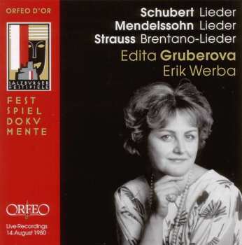 CD Edita Gruberova: Schubert. Mendelssohn. Strauss/Gruberova  428218