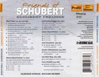 CD Franz Schubert: Friends Of Schubert = Schuberts Freunde 189393