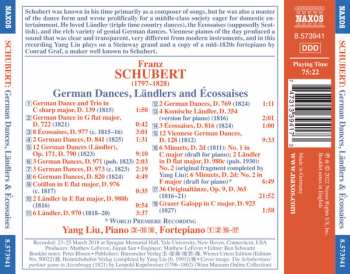 CD Franz Schubert: German Dances, Ländlers And Écossaises 288734