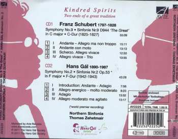 2CD Franz Schubert: Kindred Spirits 475311