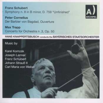 Album Franz Schubert: Hans Knappertsbusch Dirigiert Das Bayerische Staatsorchester
