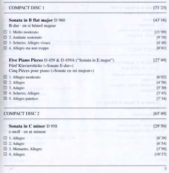 7CD/Box Set Franz Schubert: The Piano Sonatas 45097
