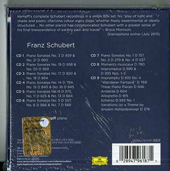 9CD/Box Set Franz Schubert: Complete Recordings On Deutsche Grammophon 111578