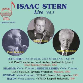 Franz Schubert: Isaac Stern - Live Vol.3