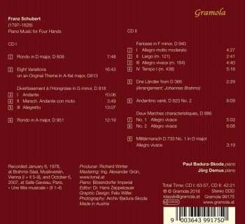 2SACD Franz Schubert: Klaviermusik Zu Vier Händen 442085