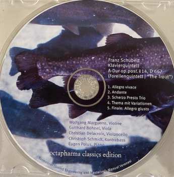 CD Franz Schubert: Klavierquintett A-dur Op. 114, D 667 (Forellenquintett ǀ "The Trout") 426781