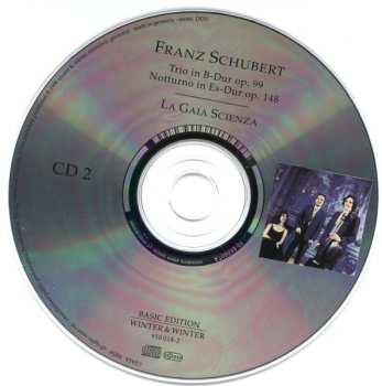 2CD Franz Schubert: Trio In Es-Dur Op. 100 / Sonate In B-Dur / Trio In B-Dur Op. 99 / Notturno In Es-Dur Op. 148 444604