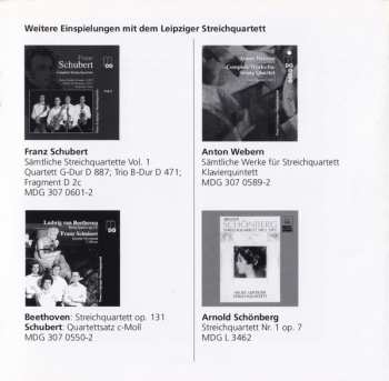 CD Franz Schubert: Complete String Quartets (String Quintet C Major D 050 / Overture In C D 8a / Fragment In C D3)