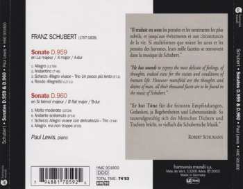 CD Franz Schubert: Les Dernières Sonates - The Last Sonatas D.959 & 960 193772