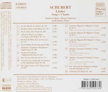 CD Franz Schubert: Lieder 314934