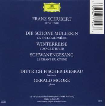 3CD/Box Set Franz Schubert: The Song Cycles: Die Schöne Müllerin • Winterreise • Schwanengesang 45445