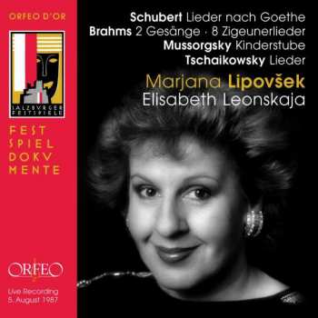 Album Franz Schubert: Marjana Lipovsek Singt Lieder
