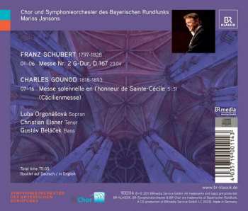 CD Franz Schubert: Mass in G minor & St. Cecilia Mass 153217