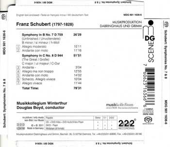 SACD Franz Schubert: Symphonies No. 7 & 8 457062